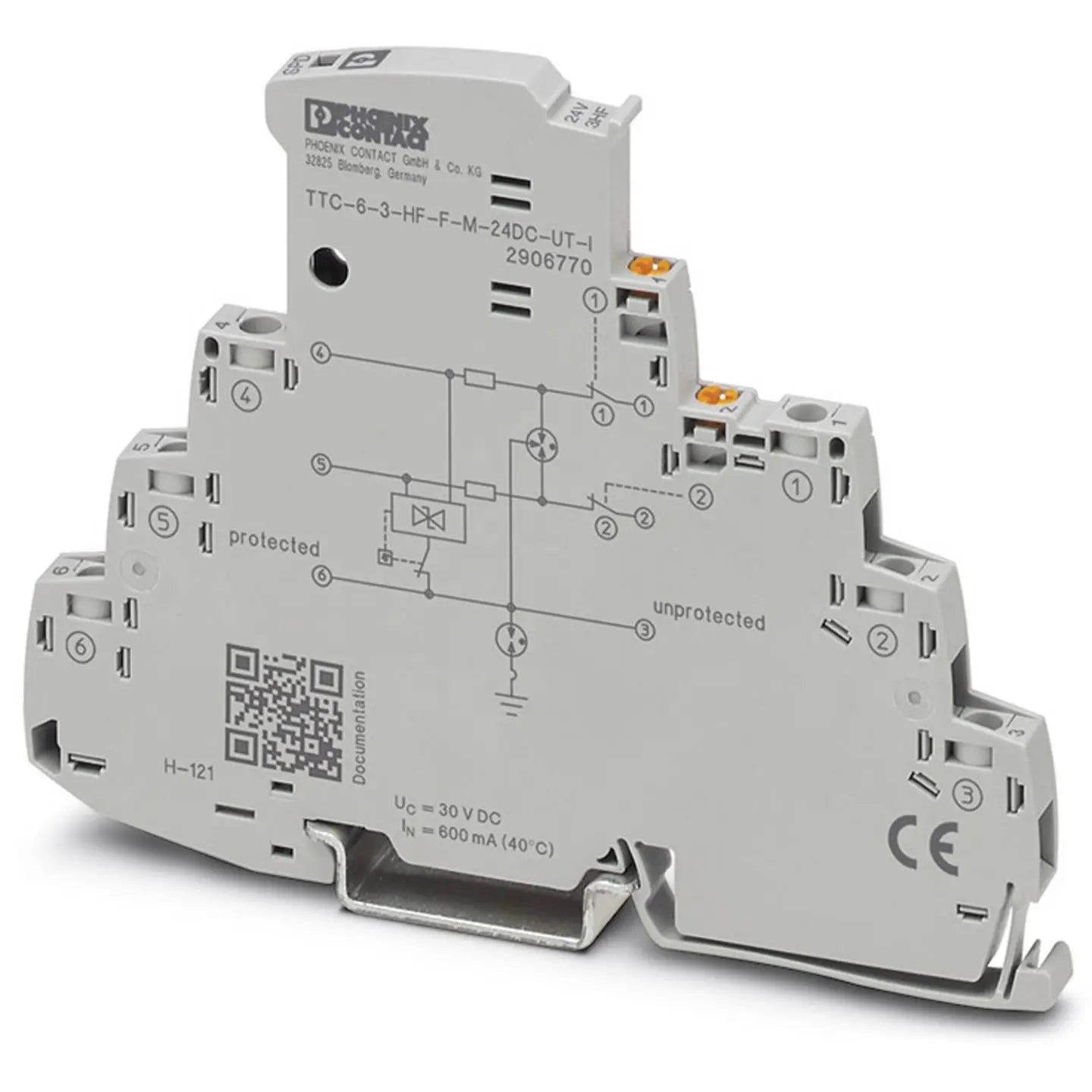 B-Ware Phoenix Contact überspannungsschutz Ableiter Ttc 6 3 Hf F M 24 Dc Ut I 1 Stück