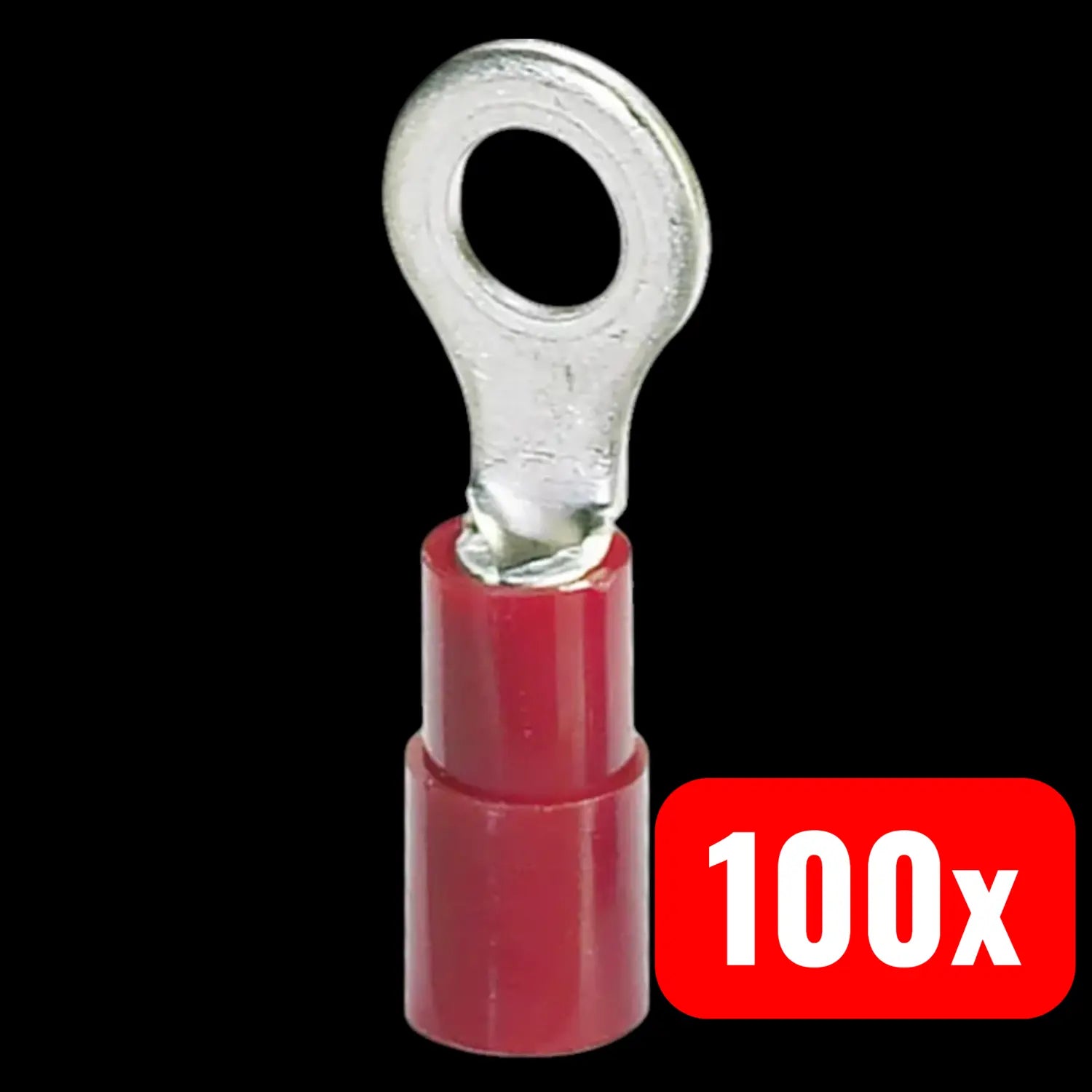 B-Ware Phoenix Contact Ringkabelschuh Kabelschuh 10 Mm² Loch ø 5.3 Mm Rot 100 Stück