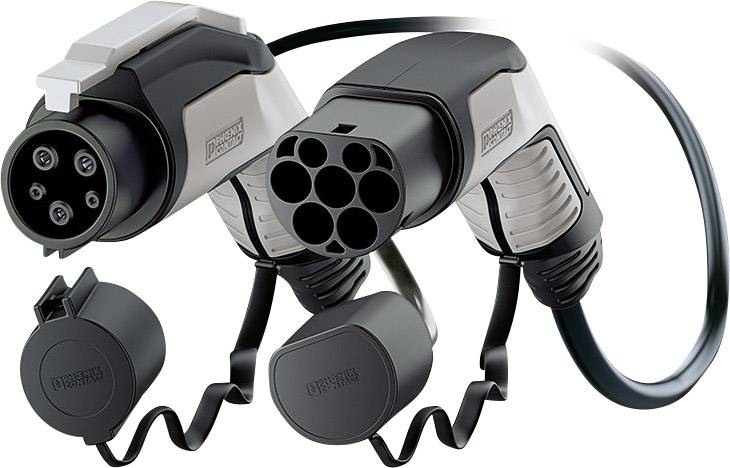 B-Ware Phoenix Contact Wallbox Ac Ladekabel E Mobility Ladekabel Schwarz 5m Typ 2 Kabel