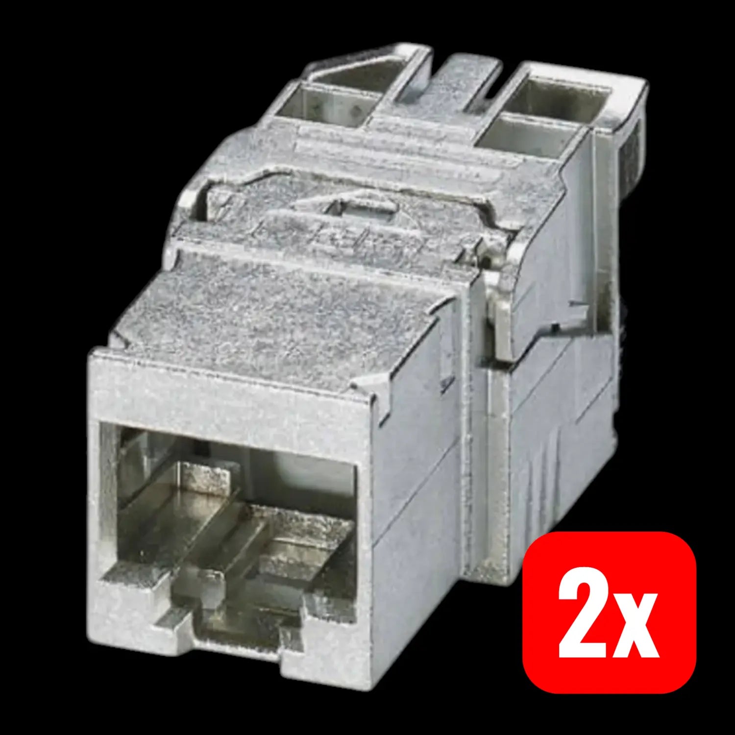 B-Ware Phoenix Contact Buchse Einsatz Rj45 Buchseneinsatz Sensoren Verbinder 2 Stück