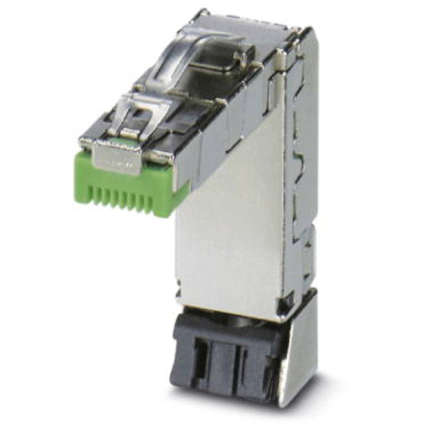 B-Ware Phoenix Contact Rj45 Steckverbinder Stecker 1406341 Gewinkelt Polzahl 6 Metall