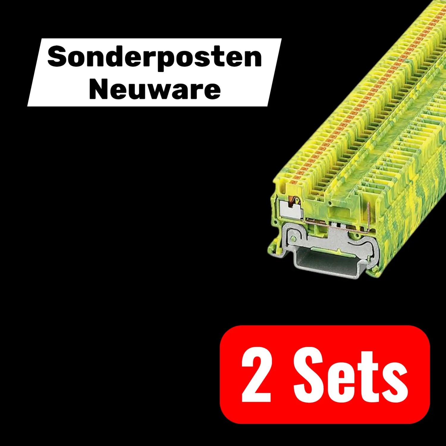 B-Ware Phoenix Contact Dreistock Schutzleiterklemme Schutzleiter Reihenklemme 2 Sets