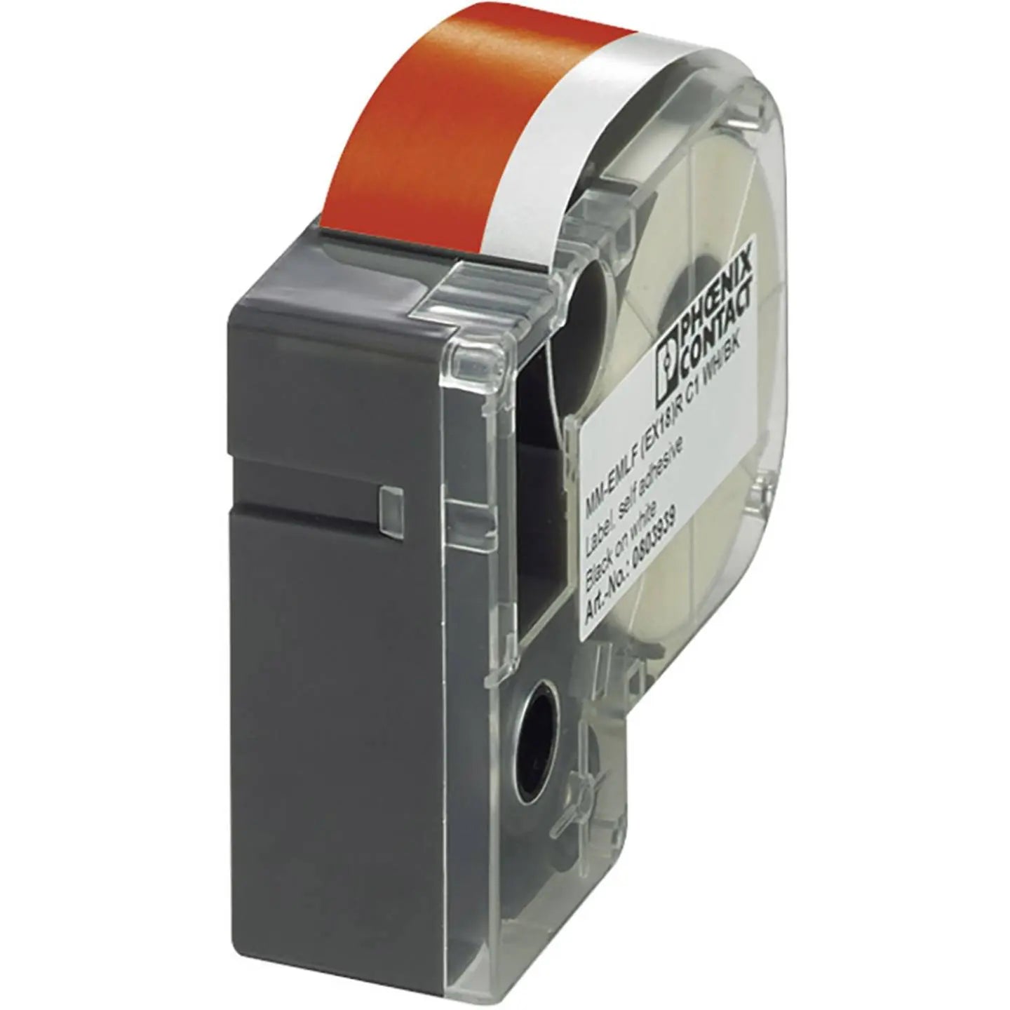 B-Ware Phoenix Contact Etiketten Band Thermotransferdrucker Vinylpolymer Rot 12mm