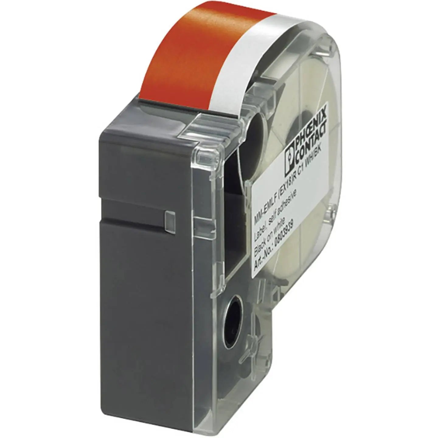 B-Ware Phoenix Contact Etiketten Thermotransferdruckerband Vinylpolymer Rot Weiß 24mm