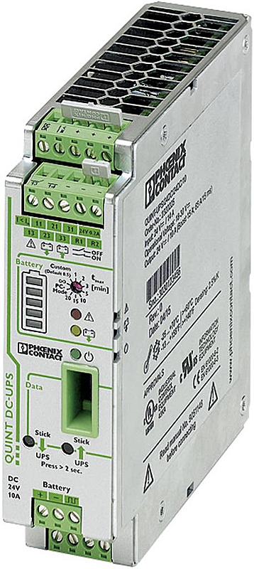 B-Ware Phoenix Contact Quint Ups/ 24 Dc/ 24 Dc/10 Industrielle Usv Anlage (Din Rail)