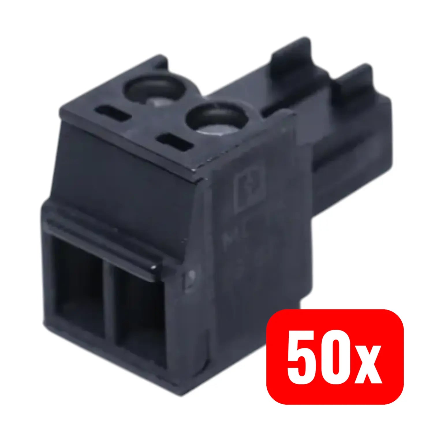 B-Ware Phoenix Contact Anschlussblock Klemmenblock Plug Steckverbinder Schwarz 50 Stück