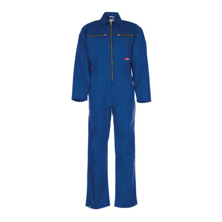 B-Ware Planam Rallyekombi Overall Arbeitsanzug Baumwolle Herren Kornblau Größe 5082