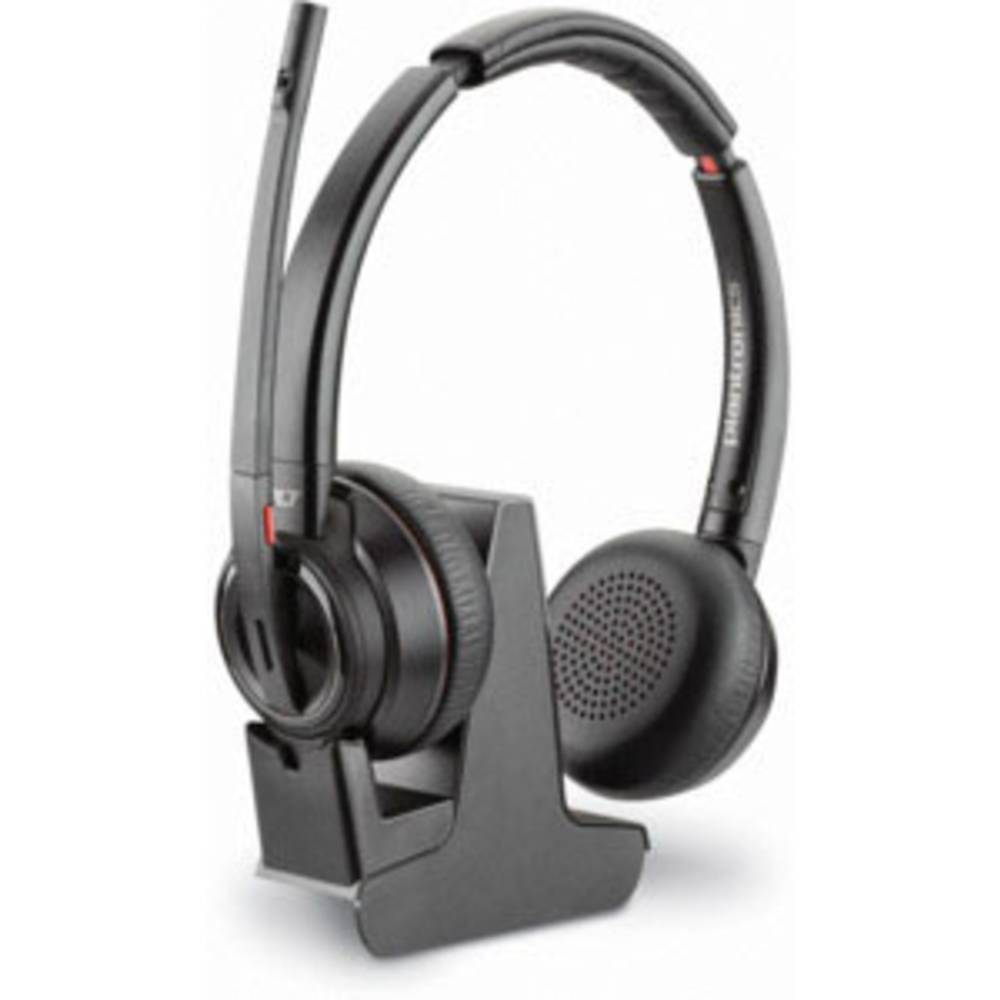 B-Ware Plantronics Savi W8220 Telefon On Ear Headset Dect Stereo Noise Cancelling848