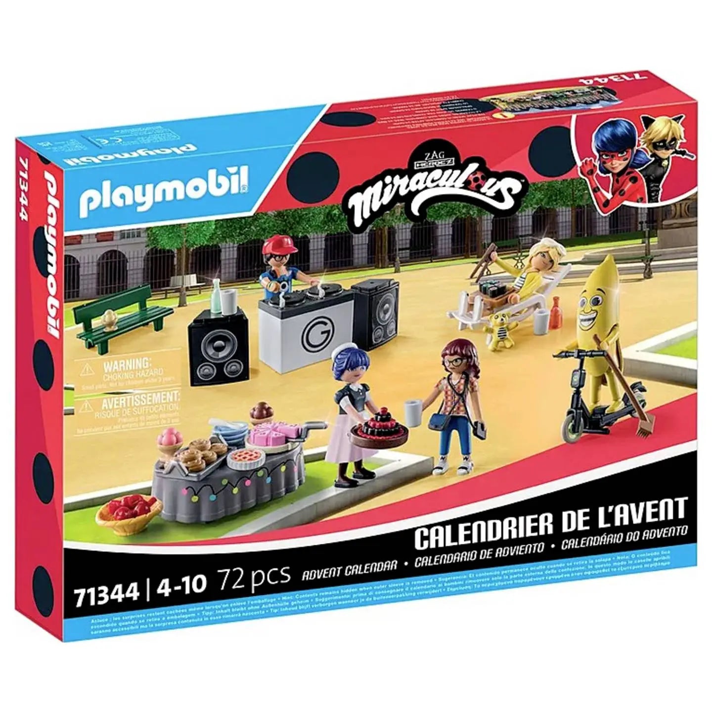 B-Ware Playmobil Adventskalender Kalender Miraculous Picknick Paris Figuren 71344
