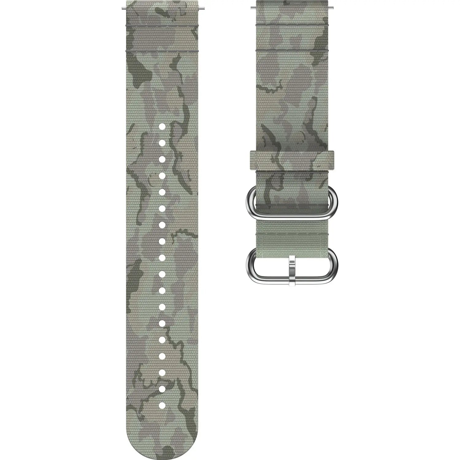 B-Ware Polar Armband Band Uhr Grit X Vantage M Silikon Grün Camo Ersatz Größe M L