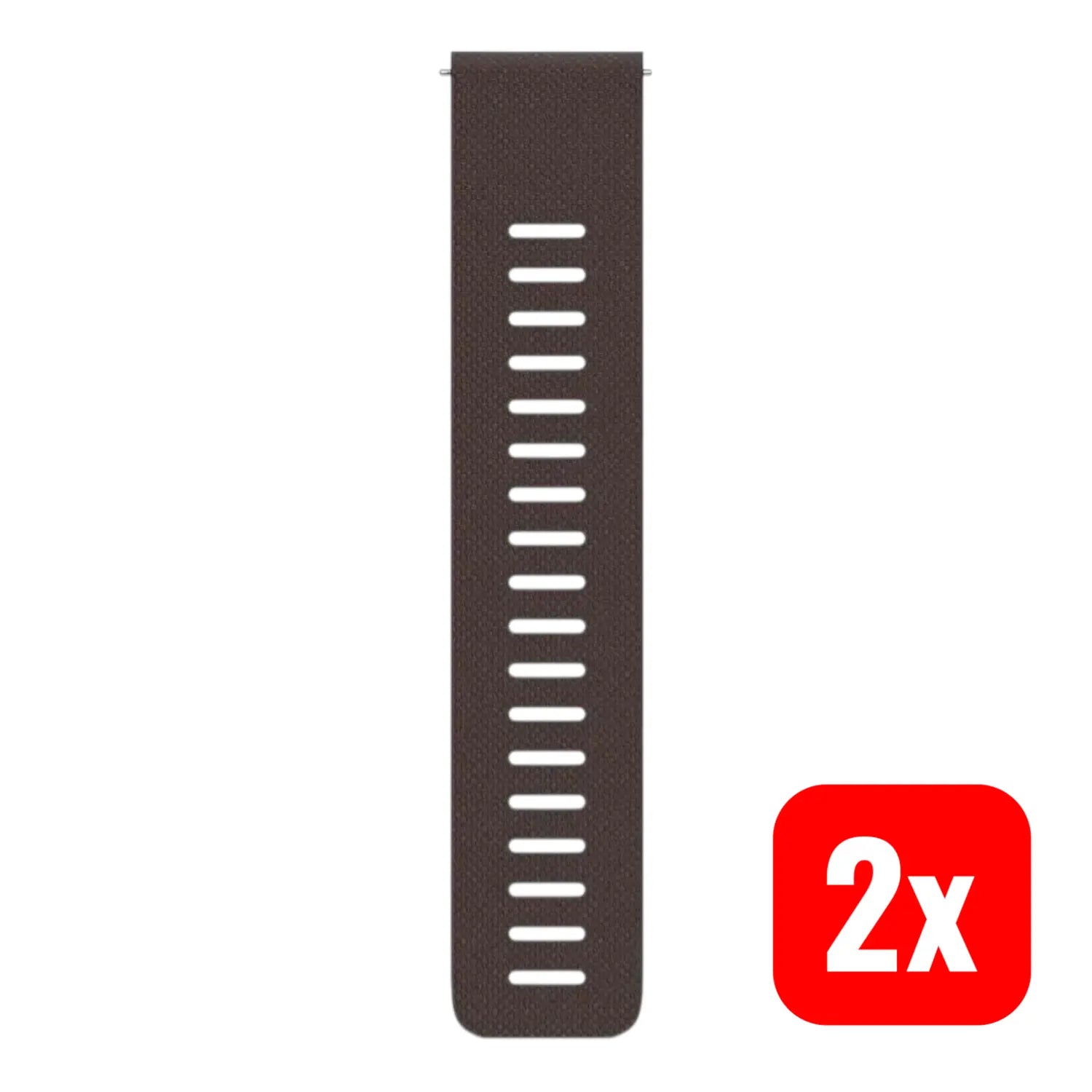 B-Ware Polar Armband Single Hälfte Uhrenarmband Grit X Pro Fkm Braun Größe S 2 Stück