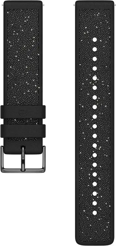 B-Ware Polar Armband Ersatzband Band Schwarz Swarovski Kristalle Größe S M