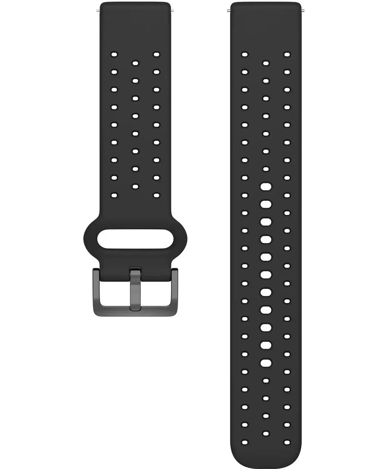 B-Ware Polar Armband Pacer Ignite Band Silikon Uhrenarmband Schwarz 20mm Größe S M L
