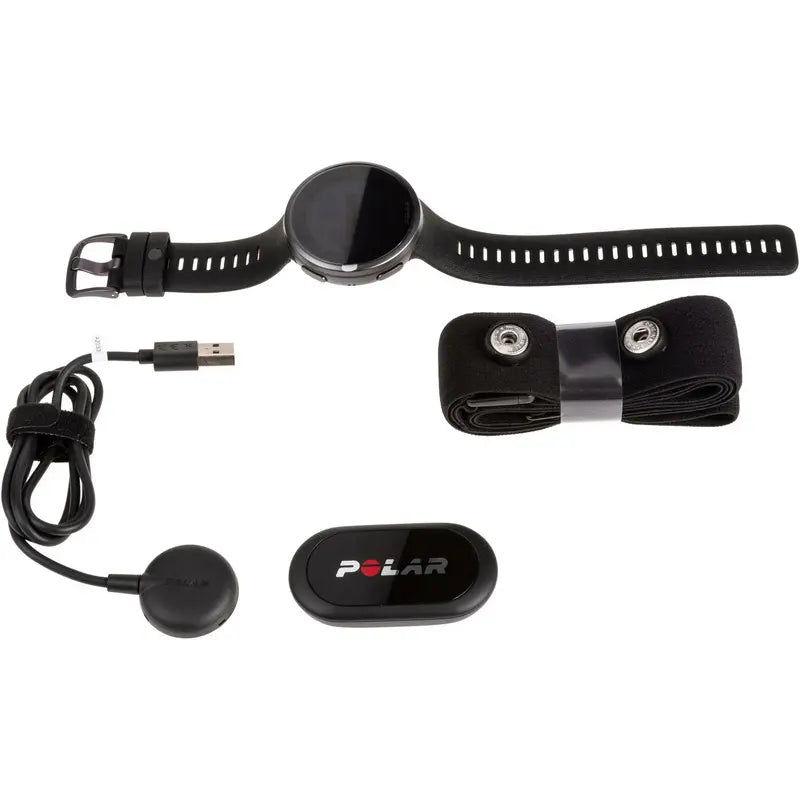 B-Ware Polar Vantage V2 Sportuhr Laufuhr Bundle Gps H10 Brustgurt Schwarz Größe M / L