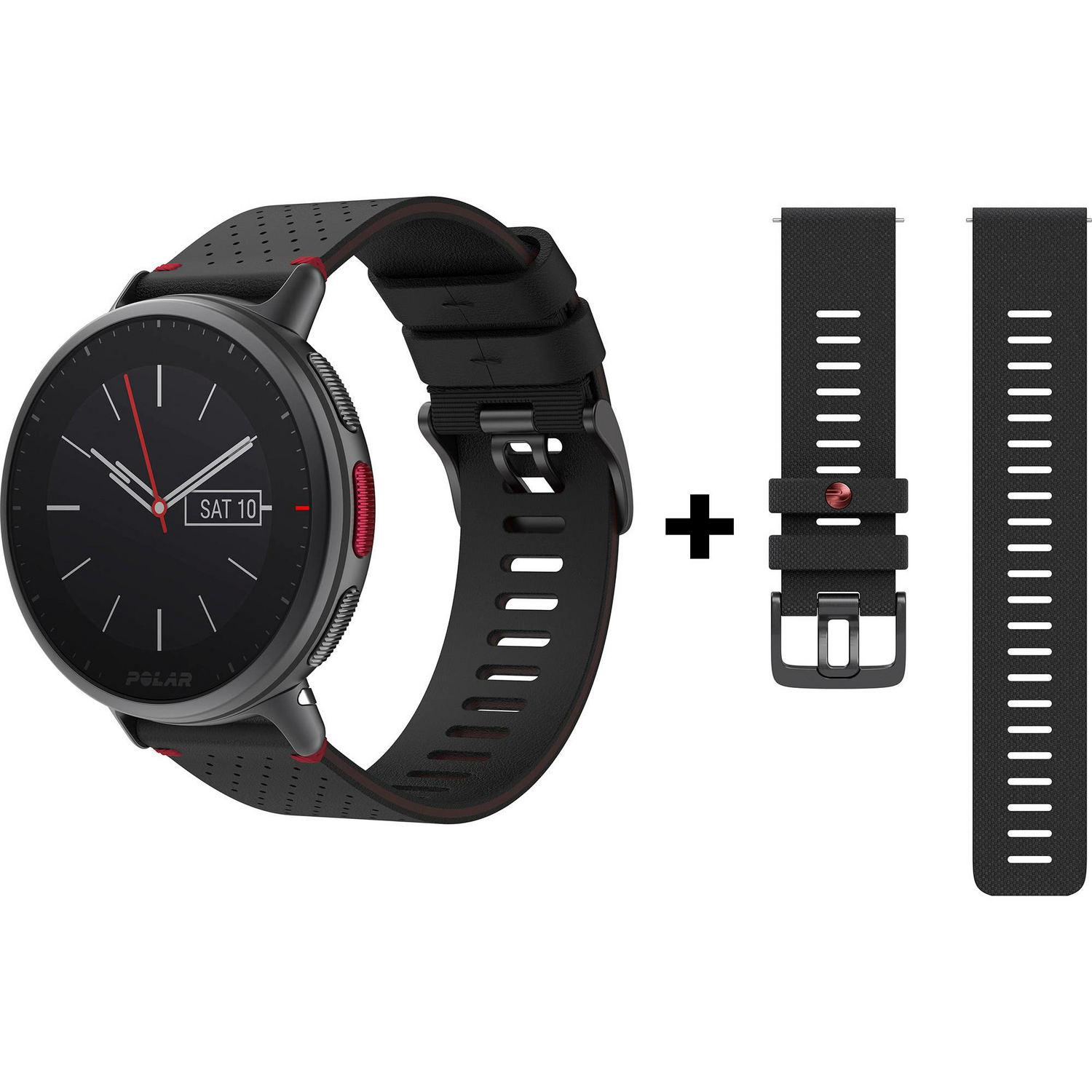 B-Ware Polar Vantage V2 Shift Multisport Gps Uhr Smartwatch Fitness Schwarz Größe M L