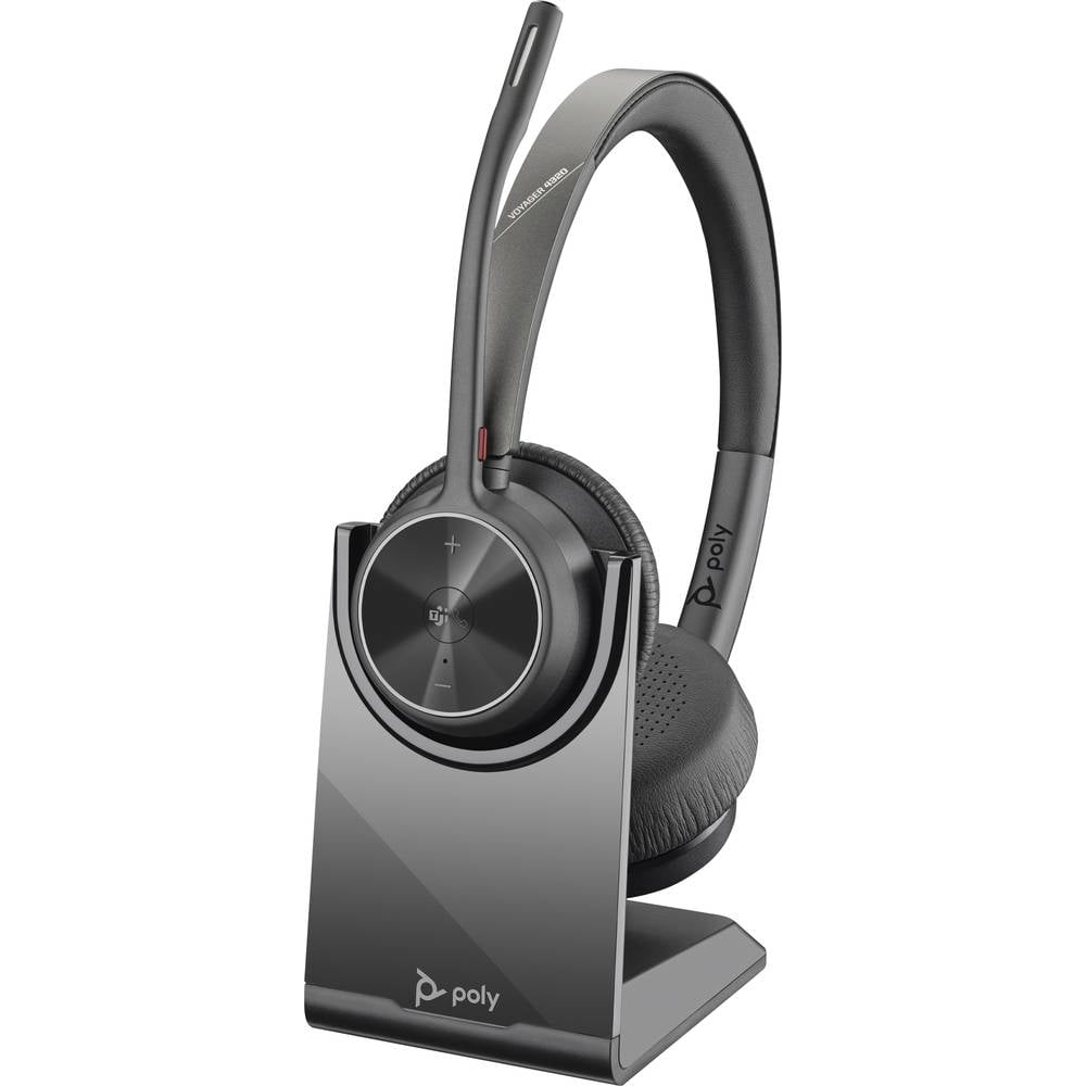 B-Ware Hp Poly Voyager 4320 Uc Stereo Headset Kopfhörer Stereo Noise Cancelling