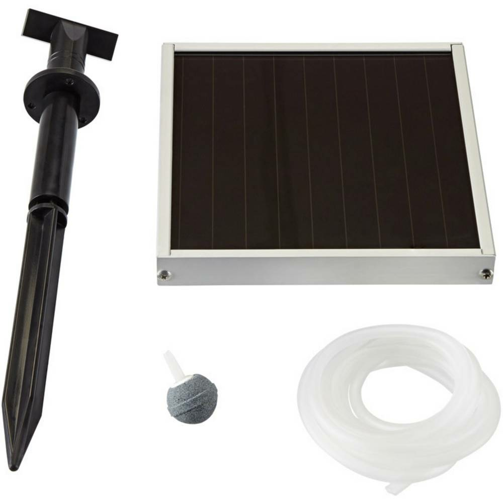 B-Ware Pontec 46785 Pondo Solar Air 150 Plus Solar Teichbelüfter Umwälzpumpe 80 L/H 6 V