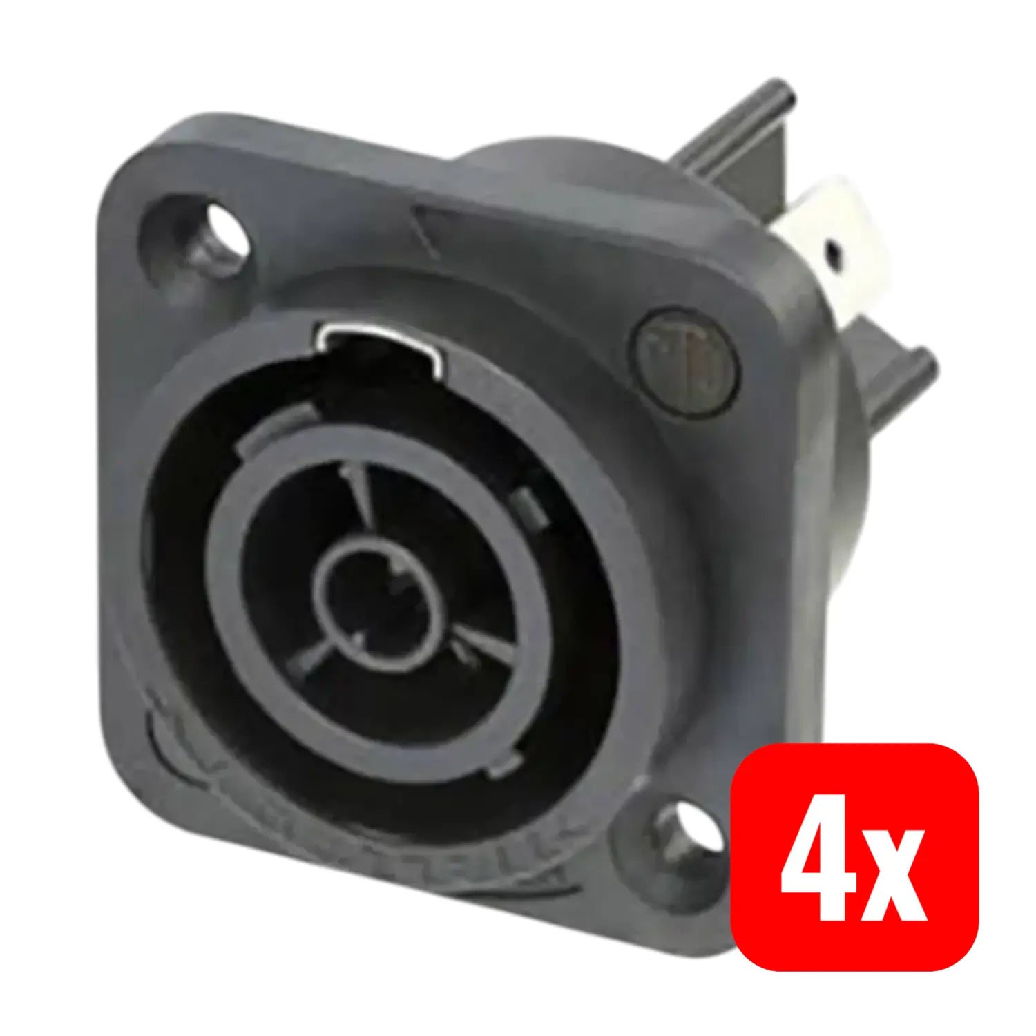 B-Ware Neutrik Netzsteckverbinder Buchse Stecker Power Con True1 Top Einbau 3 Pe 4 Stück