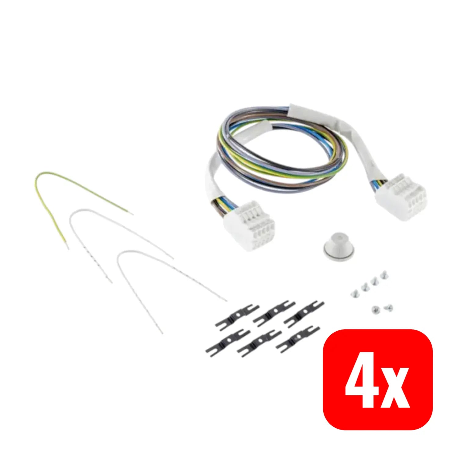 B-Ware Pracht Durchgangsverdrahtung Verbindung Kabel N5x1,5 Zubehör Leuchte Luna 4 Sets
