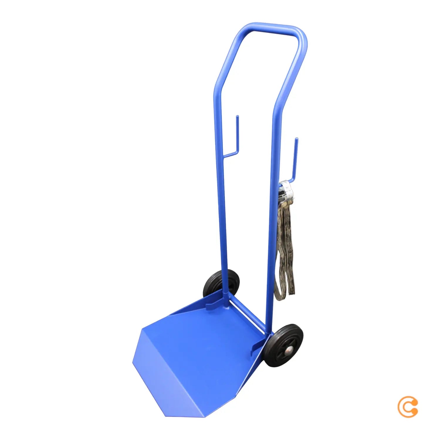 B-Ware Pressol Wagen Behältertransport Plattformwagen Behälter 60 Kg Blau Ral 5010