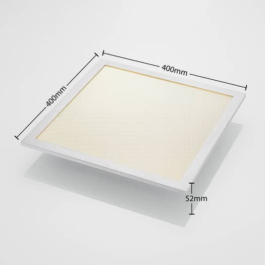 B-Ware Arcchio Prios Gelora Led Panel Deckenlampe Deckenlampe Cct 40x40 Cm