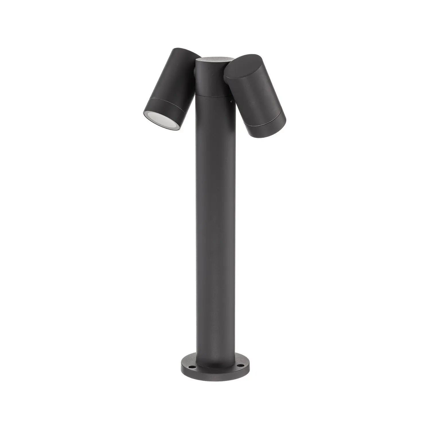 B-Ware Prios Sockelleuchte Wegeleuchte Tulimar Aluminium Anthrazit 45 Cm Zweiflammig