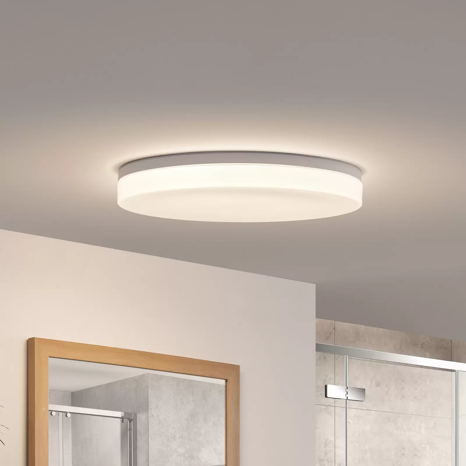 B-Ware Prios Wynion Led Deckenlampe Deckenlampe Deckenleuchte Leuchte Led Cct App 50 Cm