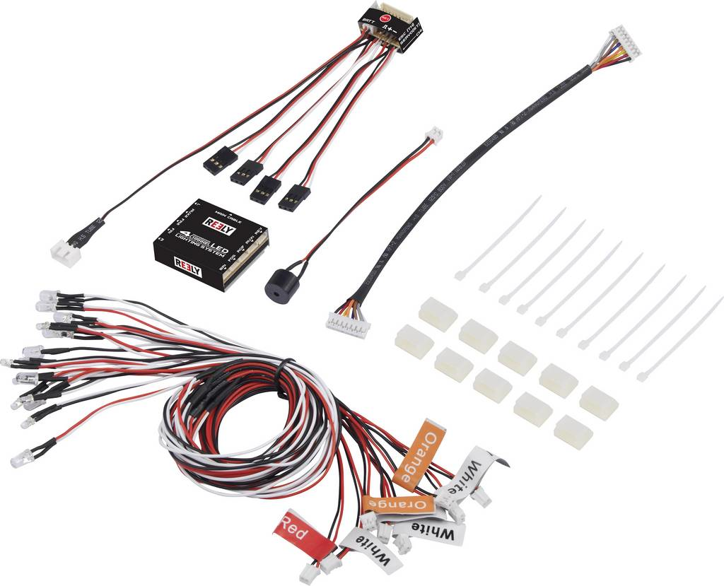 B-Ware Reely Lichteinheit Weiß Orange Rot Re 5631027 Rc Auto Beleuchtung Lampe Leuchte