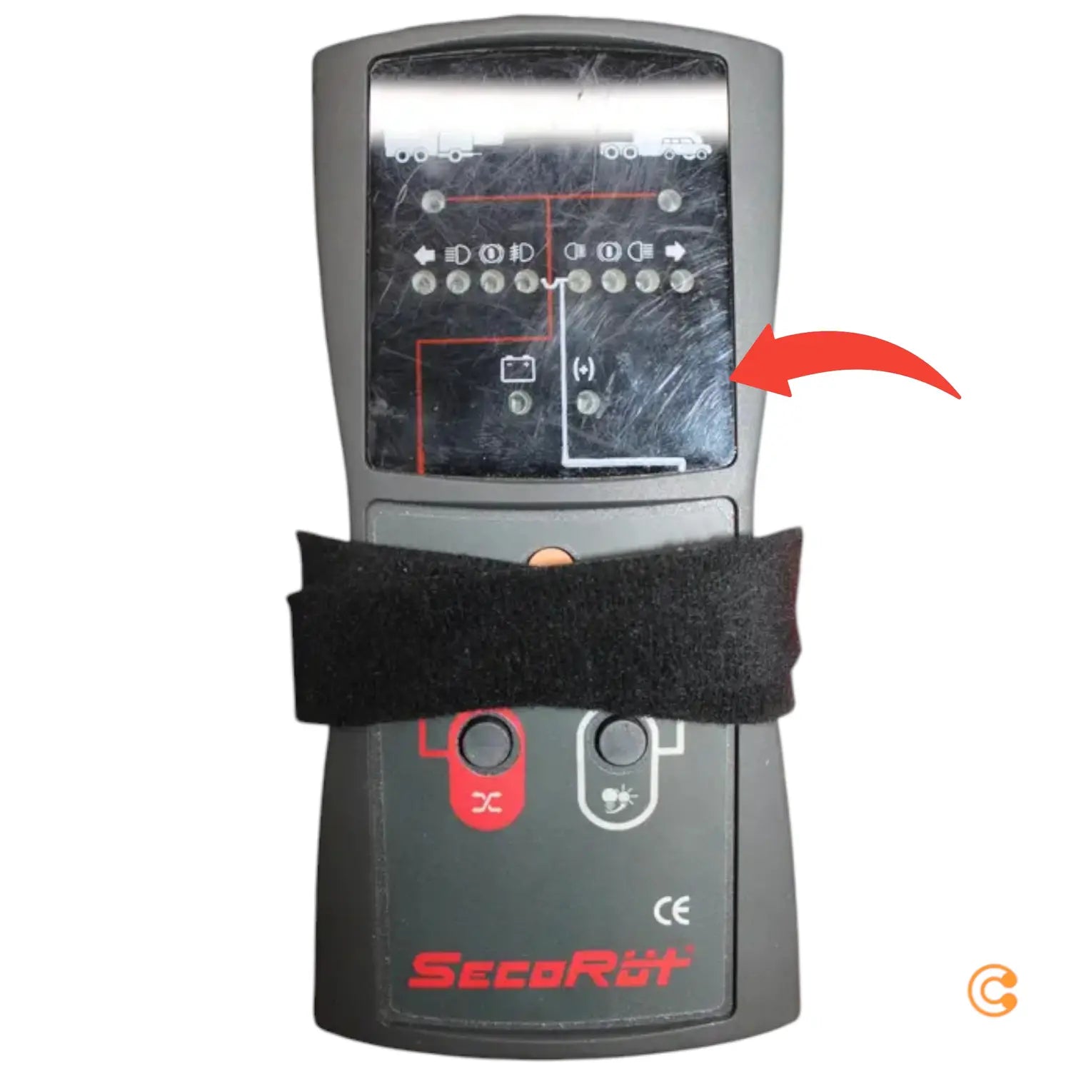 B-Ware Seco Rüt 40410 Wireless Control Case Funk Prüfbox 12 V 24 V Siehe Text/Foto