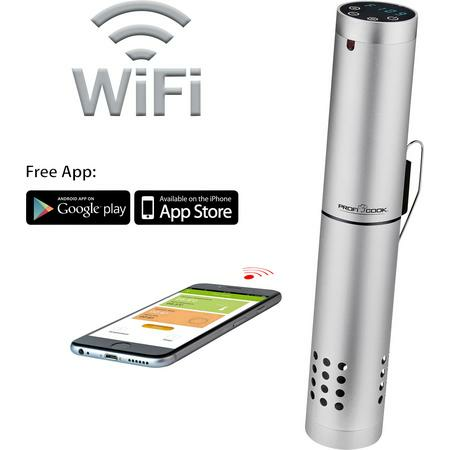 B-Ware Profi Cook Pc Sv 1159 Sous Vide Stick Vakuumgarer Silber Küchengerät Grau