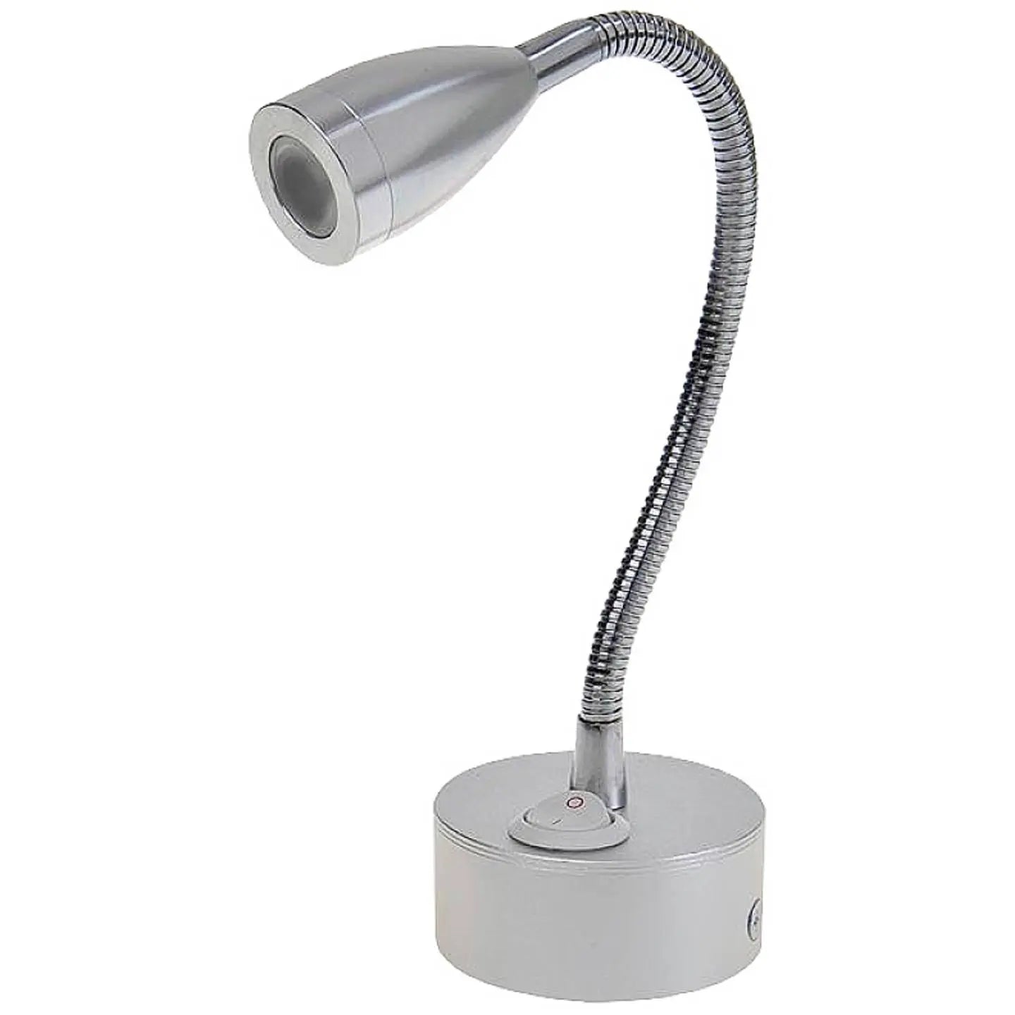 B-Ware Pro Plus Innenraumleuchte Led Aufbauleuchte Leselampe Schwanenhals Silber