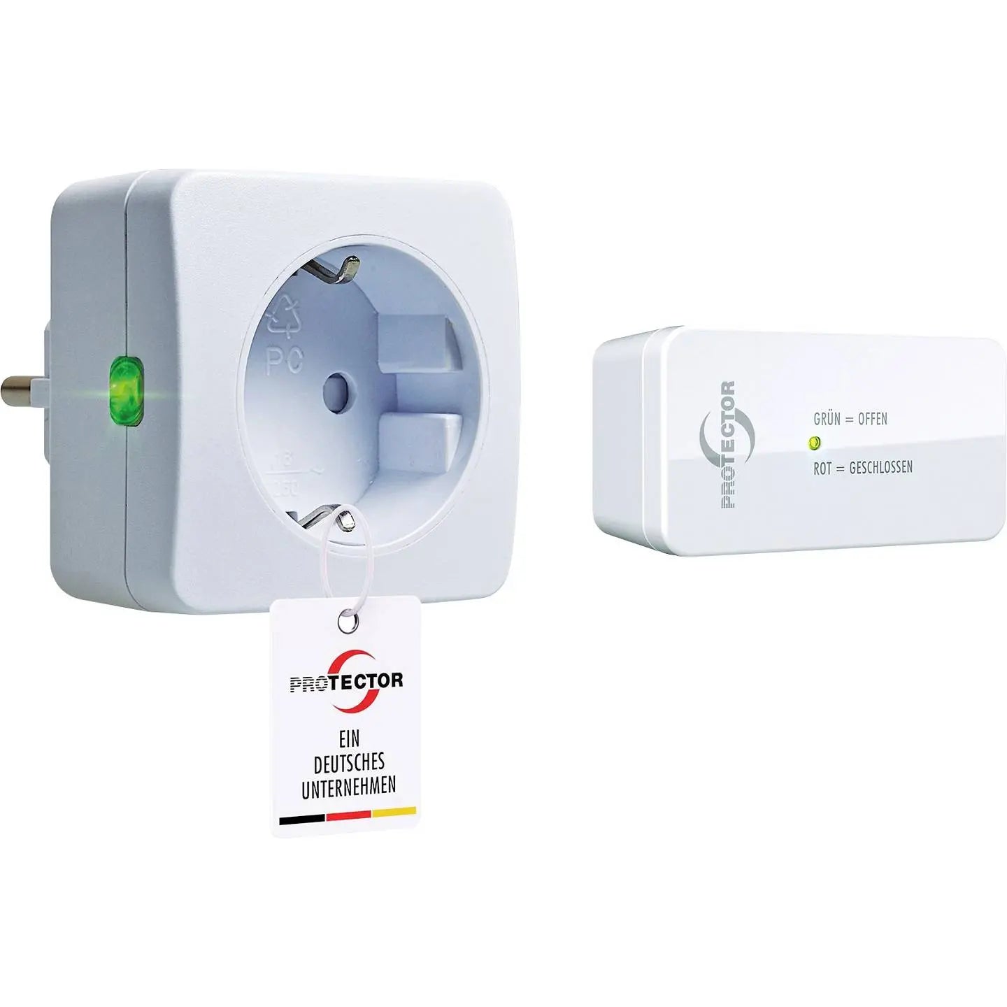 B-Ware Protector Funk Abluftsteuerung Fenstersteuerung Dunstabzugshaube Ventilator Weiß