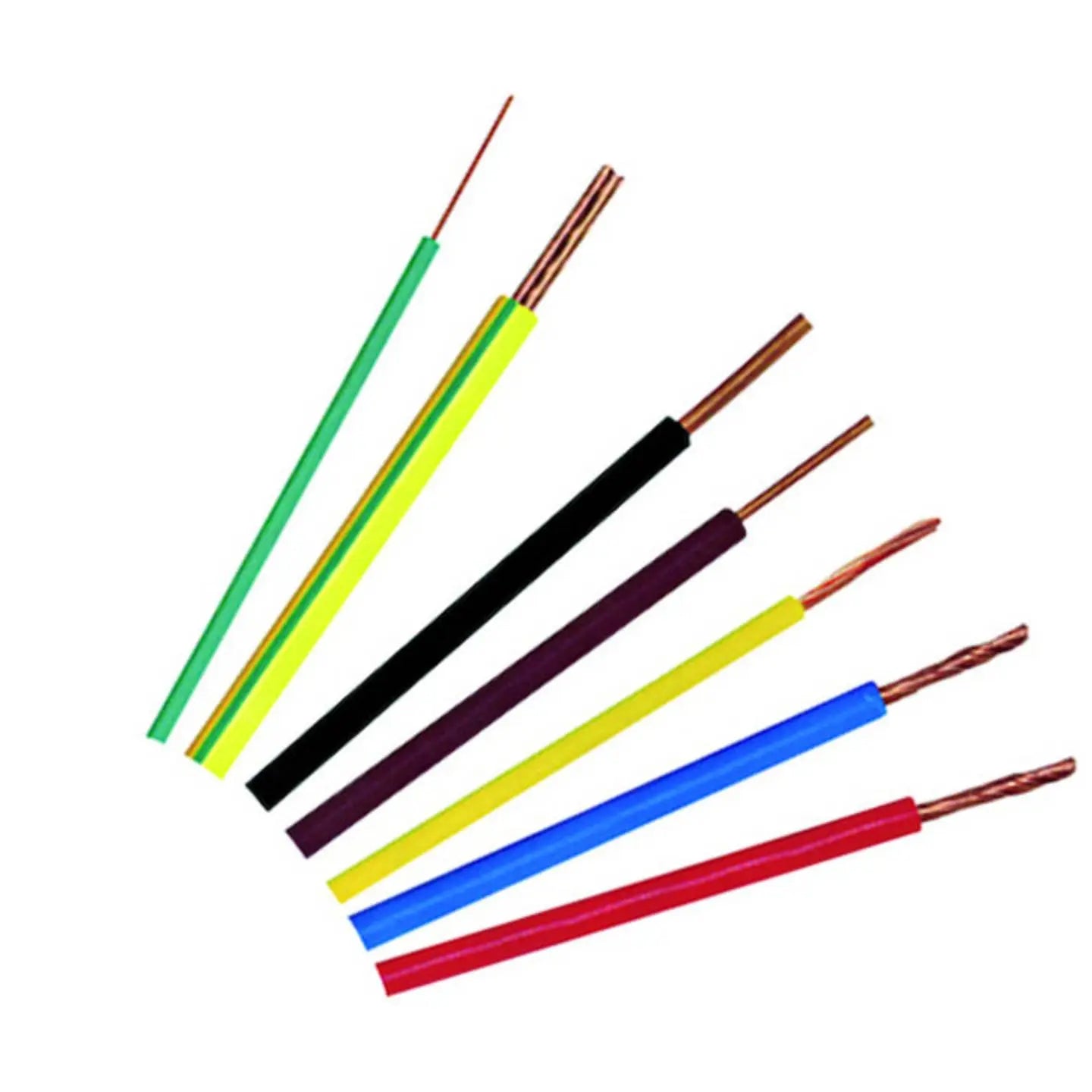 B-Ware Pvc Aderleitung Verdrahtungsleitung Kabel Leitung H05 V K 1x0 75 Orange 100 M