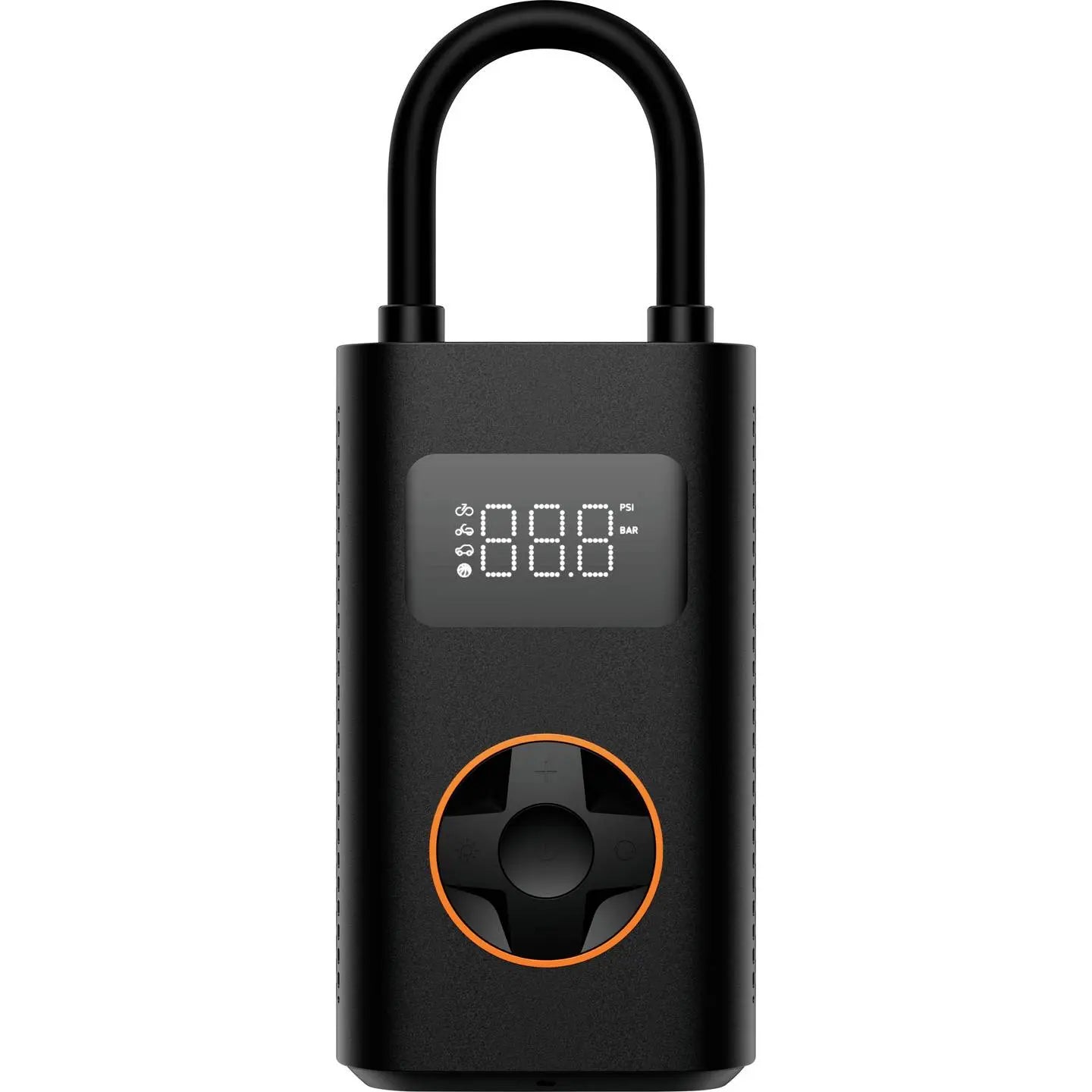 B-Ware Qi Cycle Luftpumpe Pumpe Elektrische Air Inflator N2 Schwarz Led Display Usb C