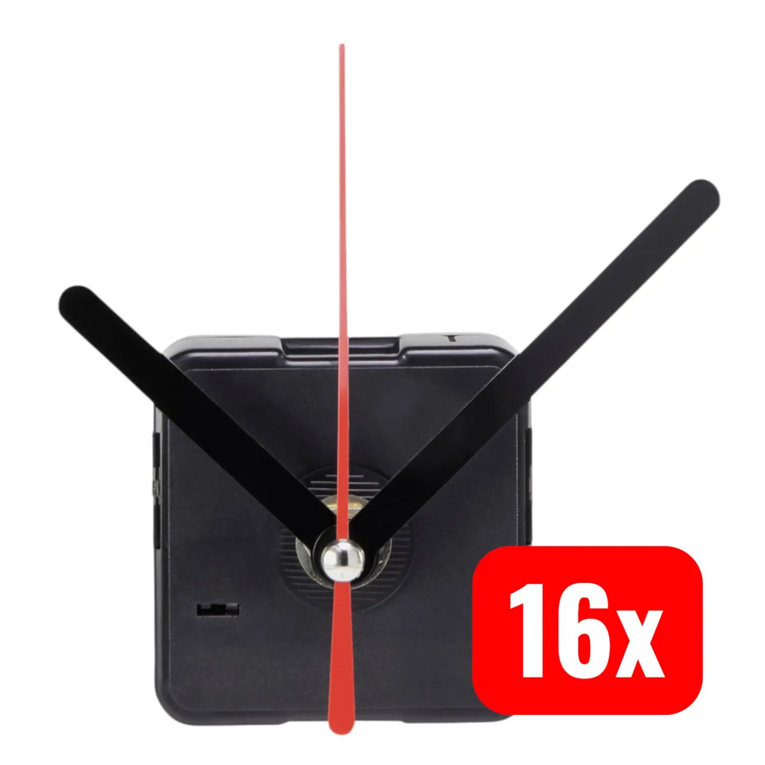 B-Ware Quarz Uhrwerk Mit 2 Zeigersätzen Uhr Schleichend Rechts Länge 6mm 16 Stück