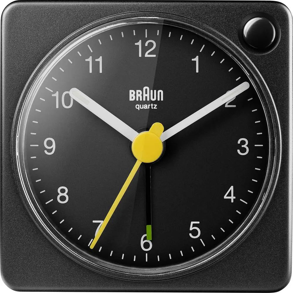 B-Ware Braun Wecker Quarzwecker Uhr Bc02 Alarmzeiten Timerzeit Analog Schwarz