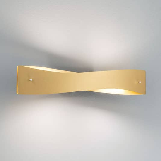 B-Ware Quitani Lian Led Wandleuchte Wandleuchte Wohnzimmer Lampe Leuchte Messing