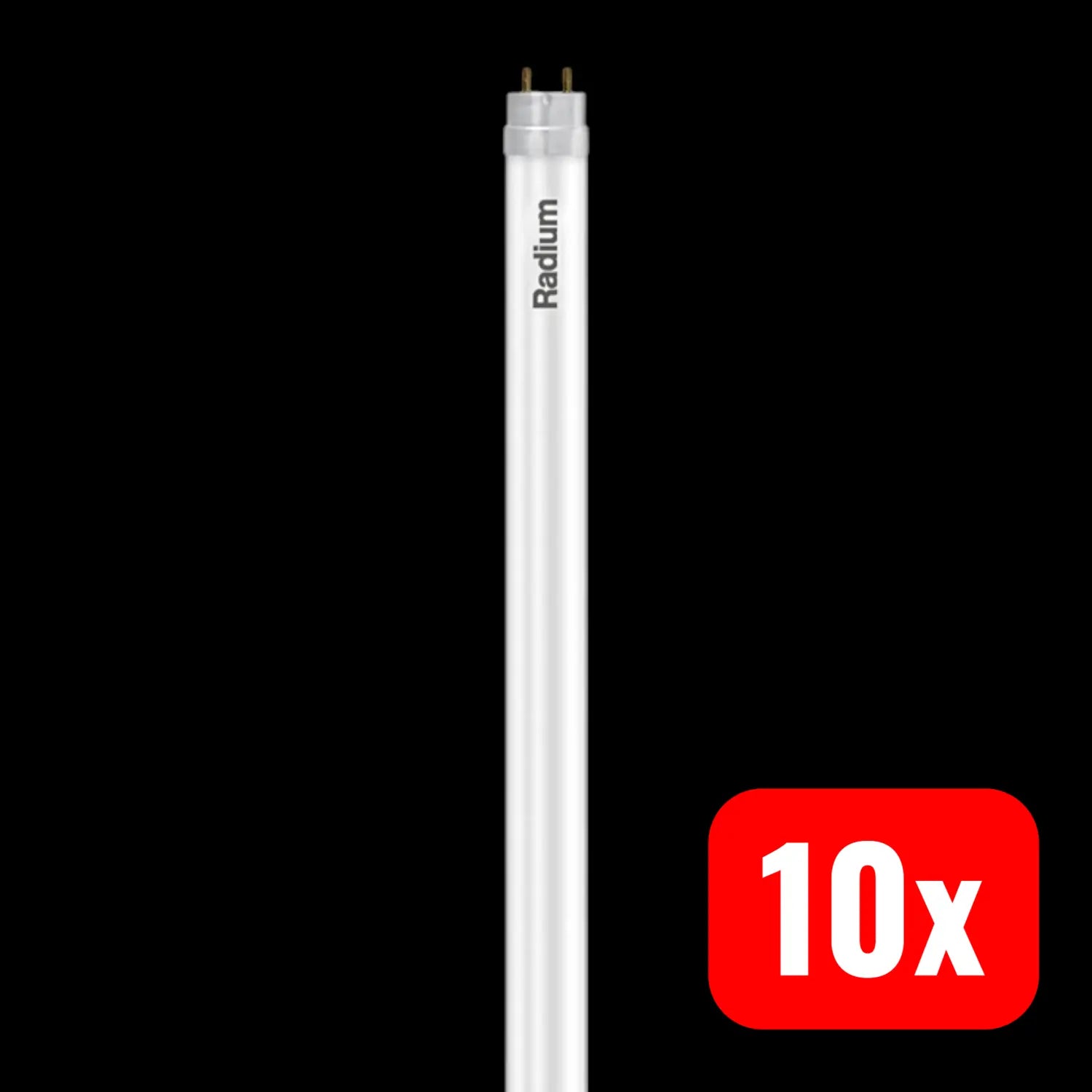 B-Ware Radium Led Lampe Röhre Leuchtstofflampe G13 T8 Universalweiß 150 Cm 10 Stück