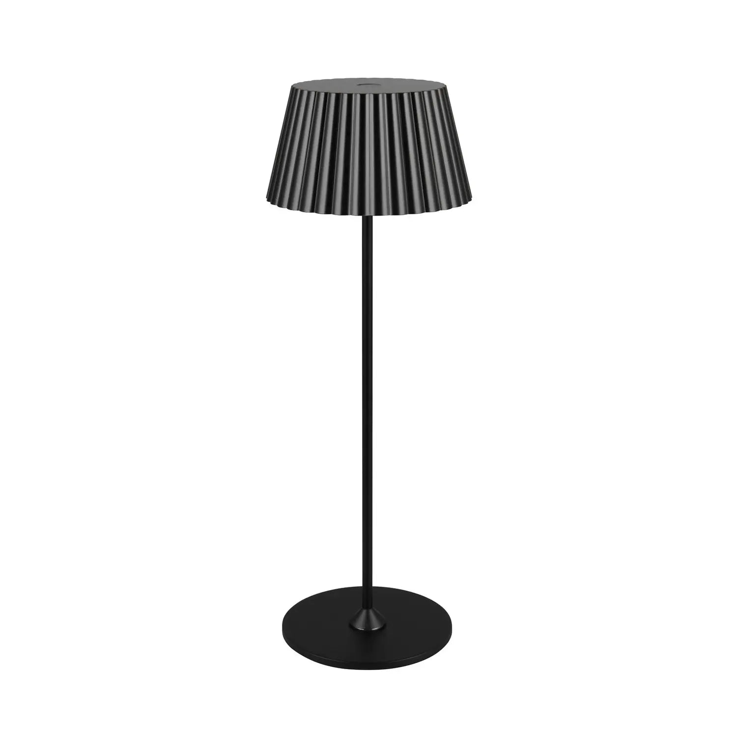 B-Ware Reality Leuchten Led Tischlampe Akkuleuchte Suarez Metall H39cm Schwarz