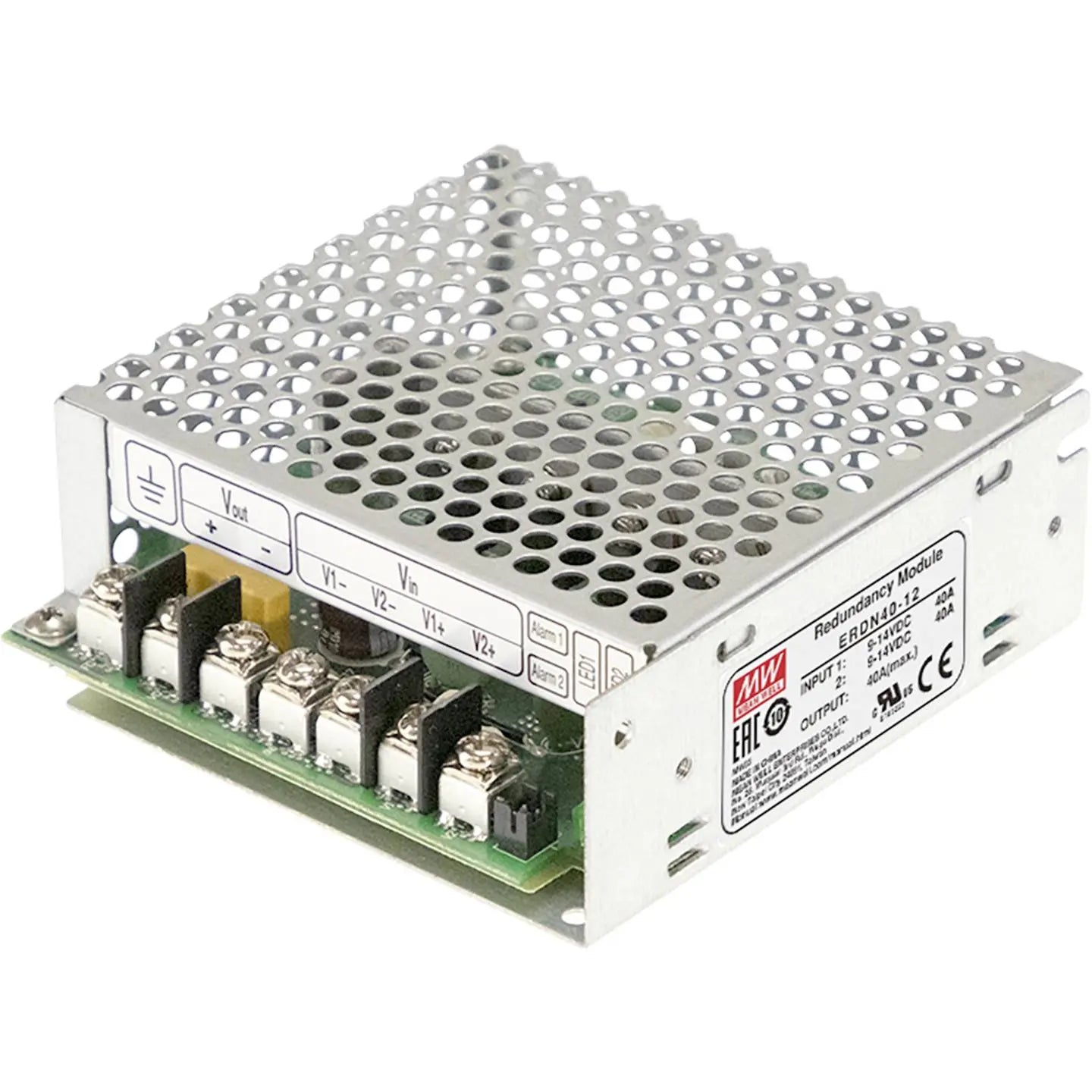B-Ware Mean Well Redundanzmodul Parallelmodul Erdn40 24 Industrierelais Schraubklemme