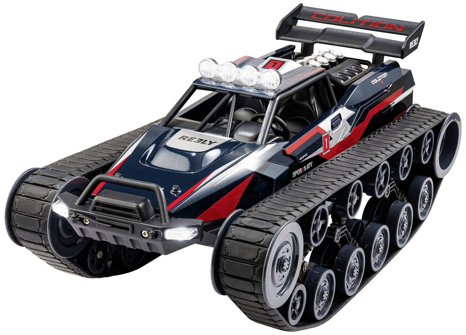 B-Ware Reely All Terrain Brushed Sonderfahrzeug Crawler Kettenantrieb Siehe Text/Foto