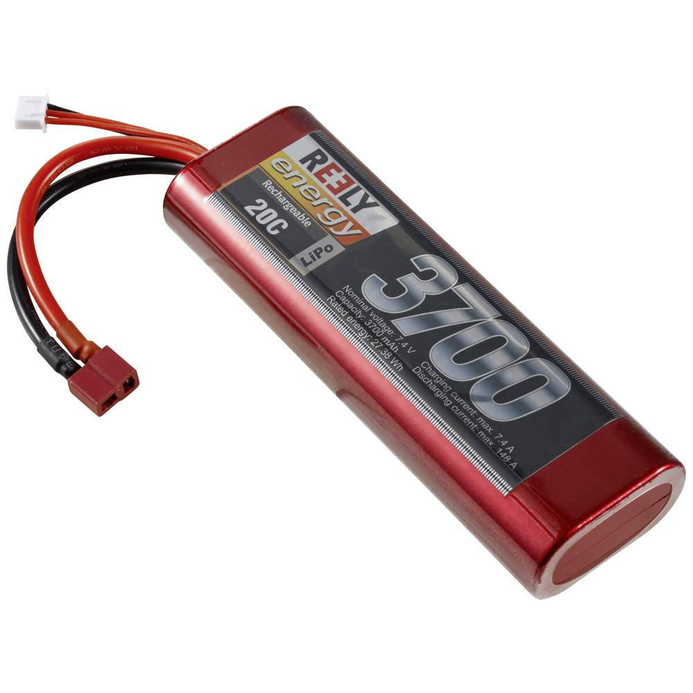 B-Ware Reely Modellbau Akkupack 7.4 V 3700 M Ah Zellen Zahl: 2 20 C Akku Ladetechnik