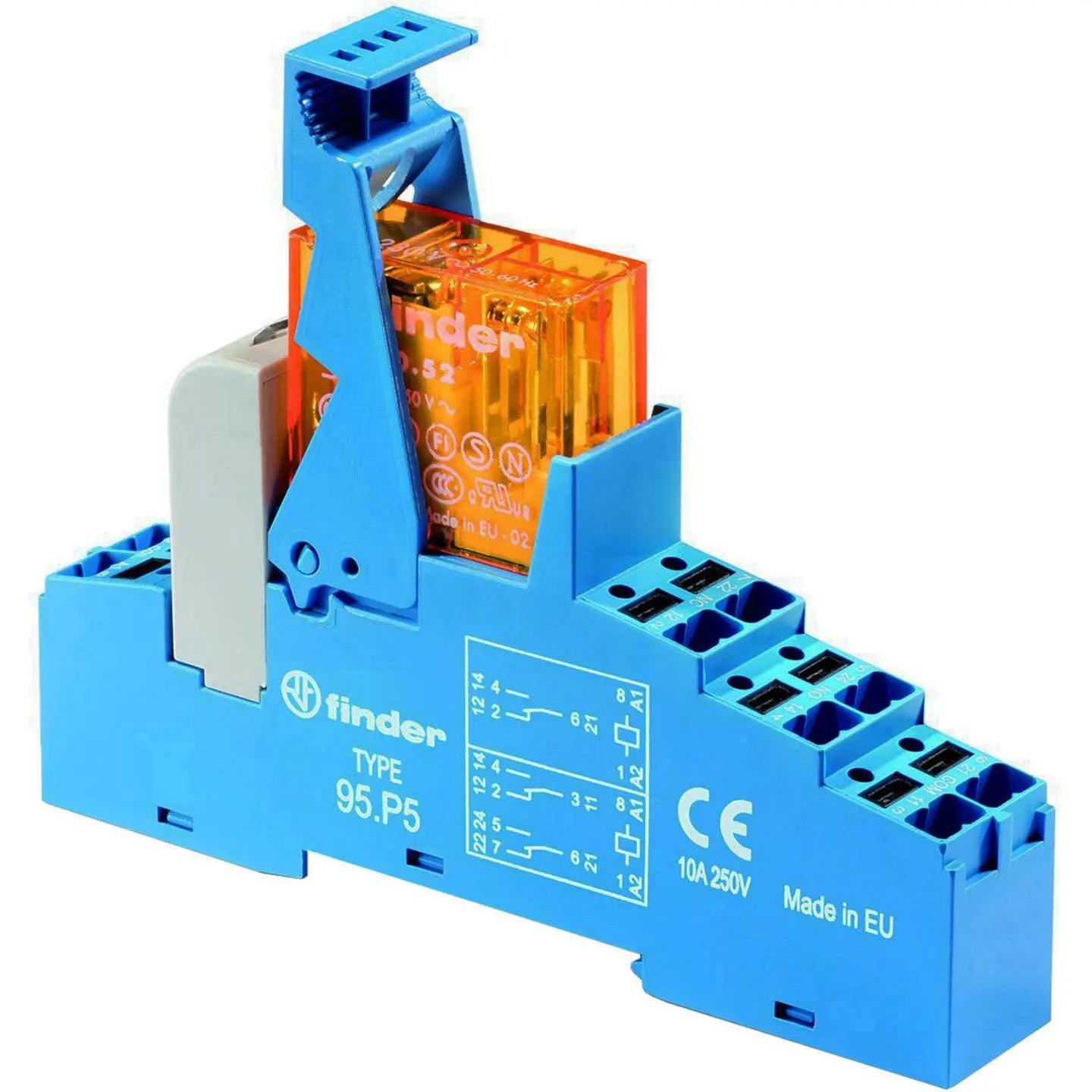 B-Ware Relaisbaustein Koppelrelais Schaltrelais 48 P570240050 Push In Led 24 V Din Schiene