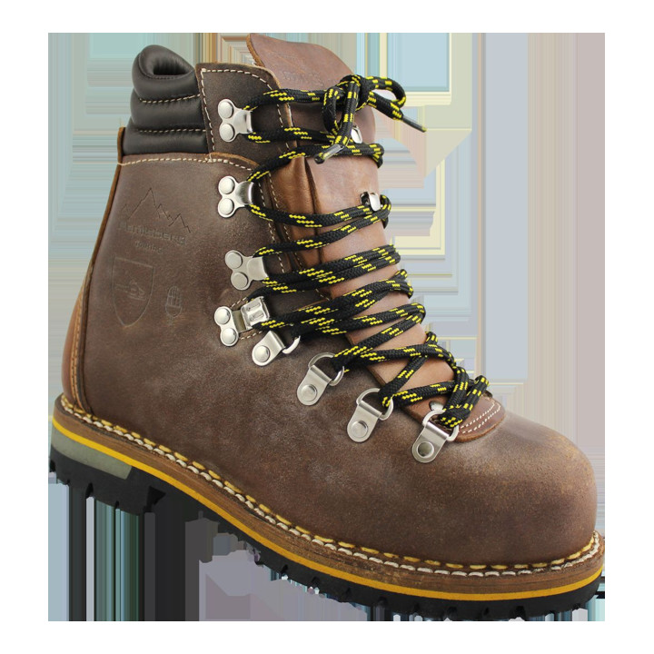 B-Ware Remisberg Forststiefel Stiefel Arbeitsschuhe Juchten Rindleder Größe 45 Braun
