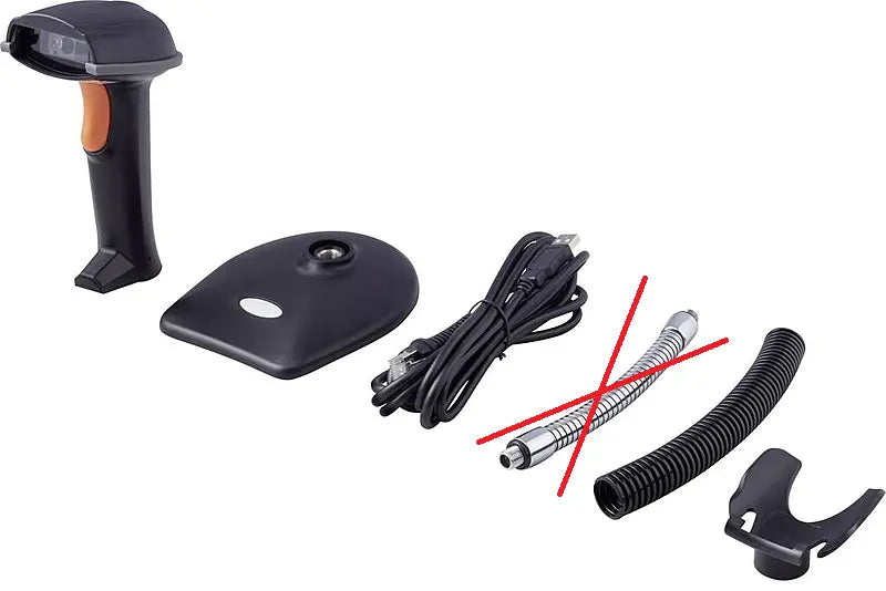 B-Ware Renkforce 2 D Barcode Scanner 1 D, 2 D Laser Hand Scanner Usb Siehe Text/Foto