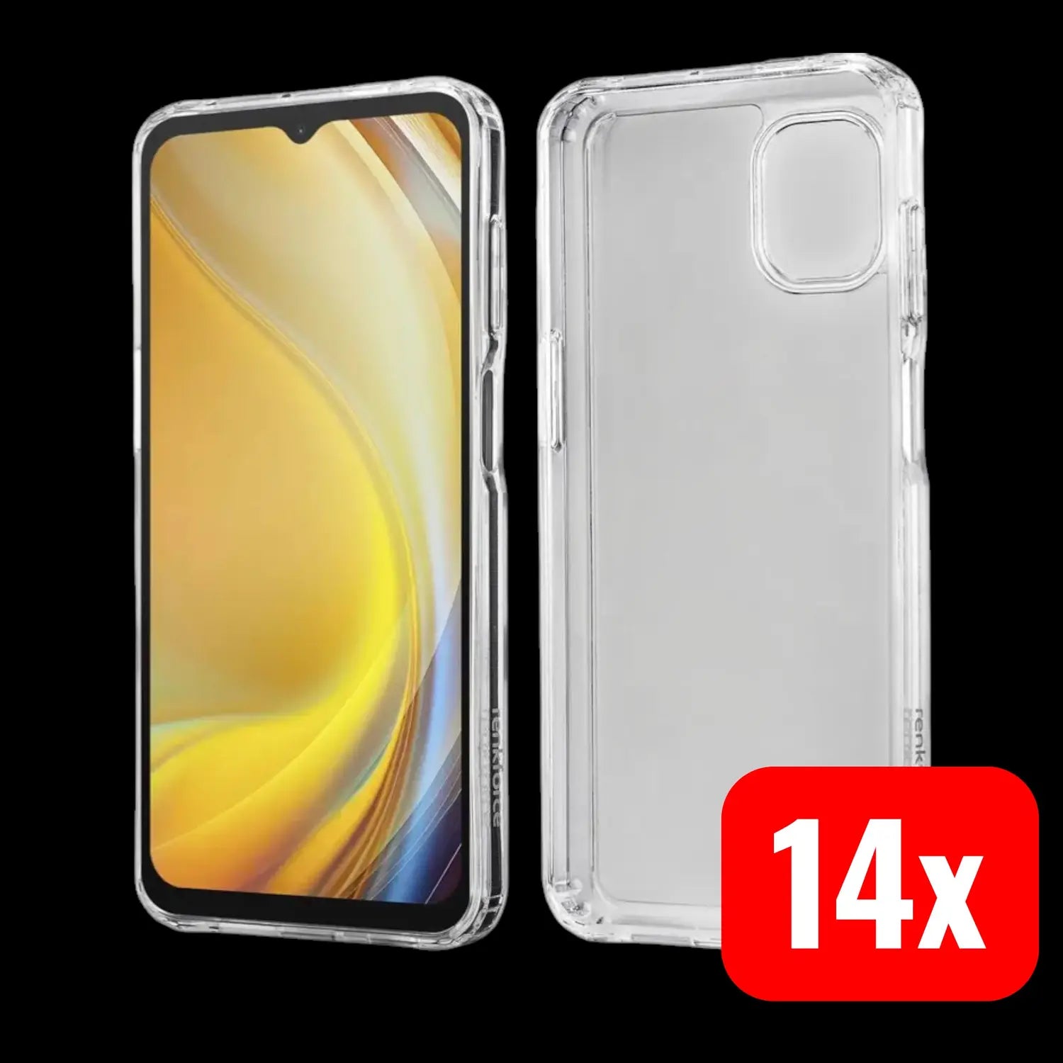 B-Ware Renkforce Backcover Schutzhülle Samsung Xcover 7 Pro Transparent 14 Stück