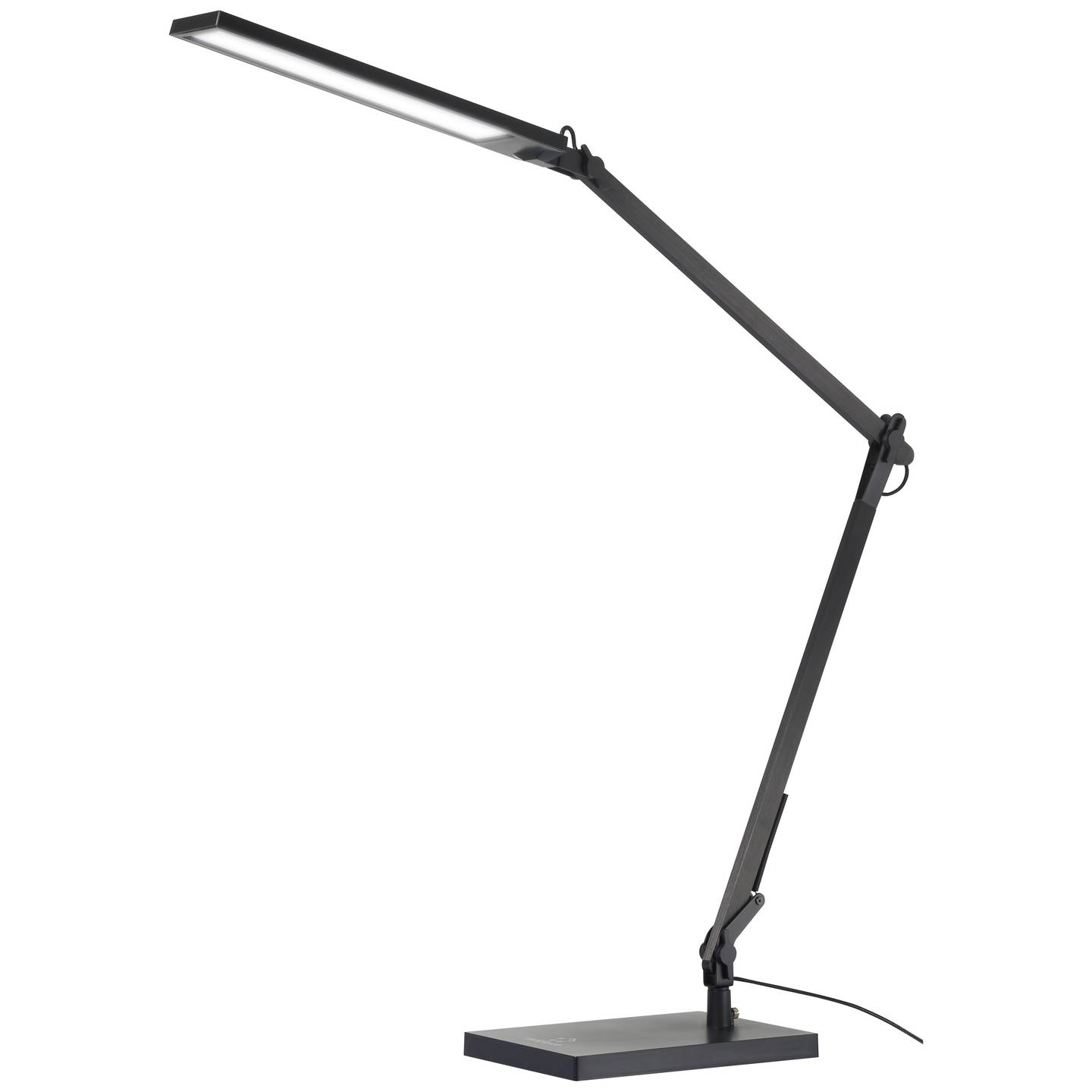 B-Ware Renkforce Flex Rf 6439796 Led Schreibtischleuchte Led 9.6 W Schwarz Lampe Spot