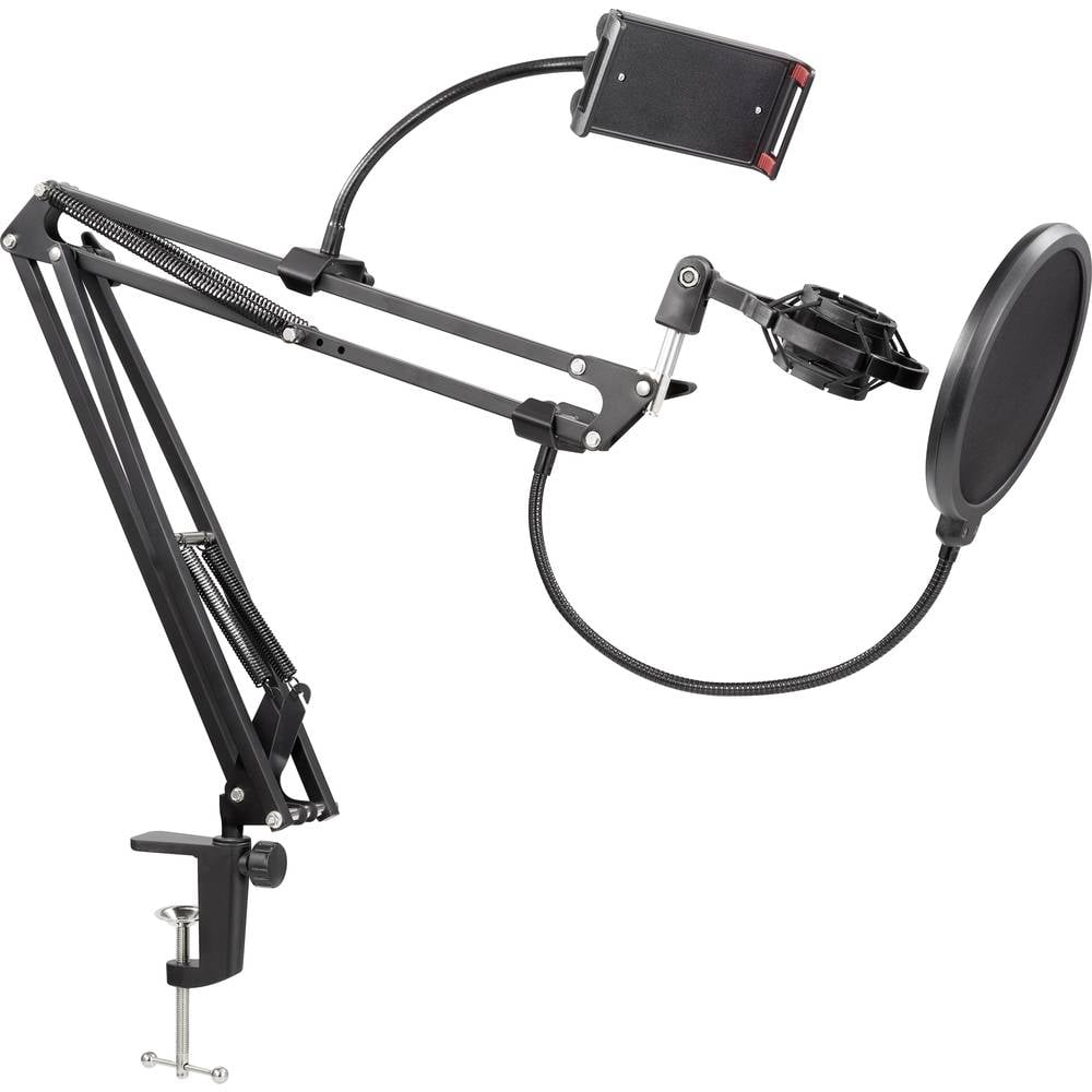 B-Ware Renkforce Rf Mcs 200 Mikrofon Tischstativ Stand Mikrofon Mikrofon Aufnahme Gerät