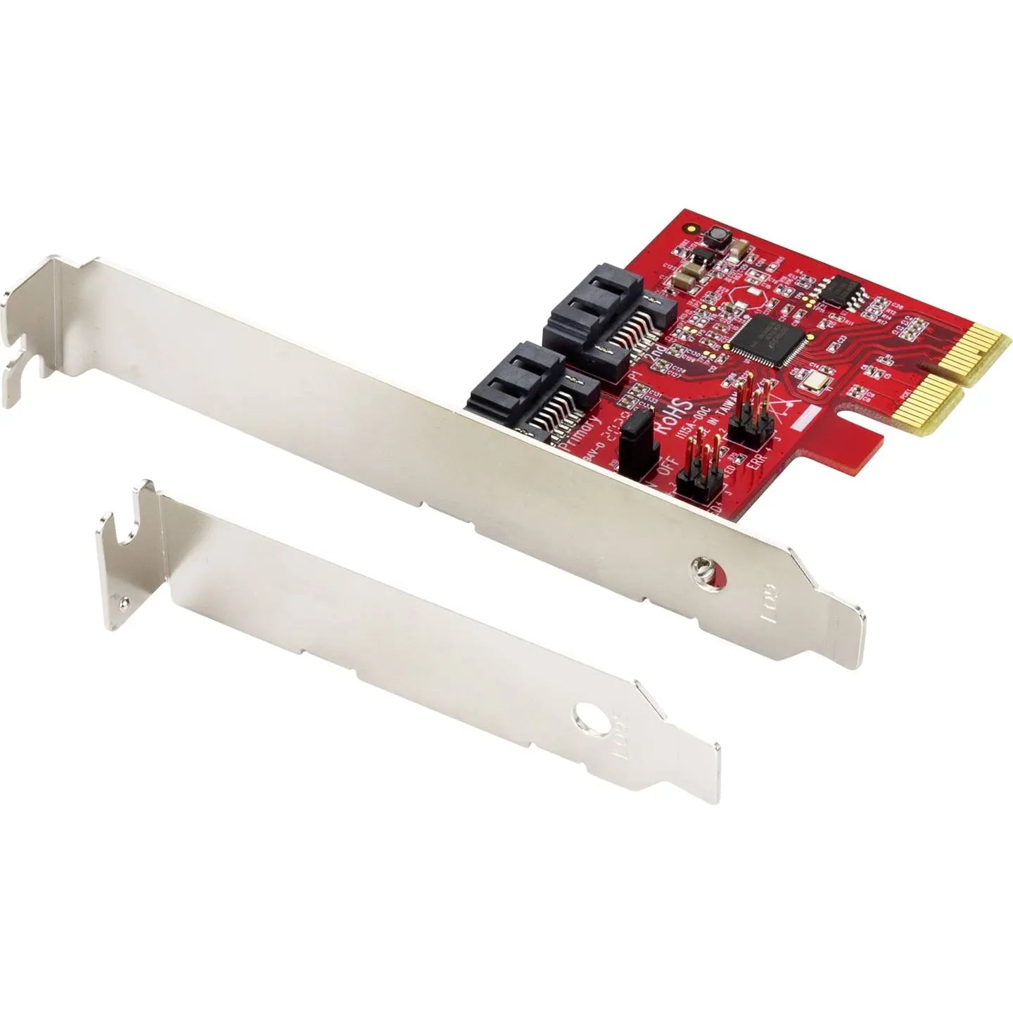 B-Ware Renkforce Raid Controllerkarte Pc Ie Karte Sata Iii Ssd Festplatte Low Profile