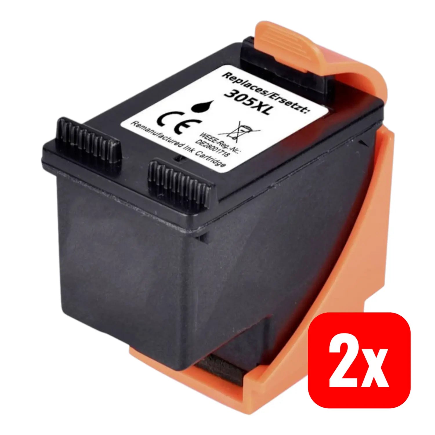 B-Ware Renkforce Druckerpatrone Ersetzt Hp 305 Xl 3 Ym62 Ae Kompatibel Schwarz 2 Stück